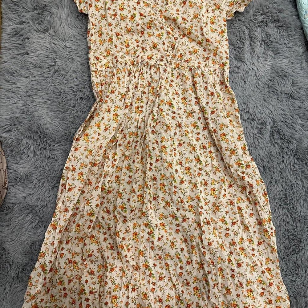 Christy Dawn Mini Dress Orange